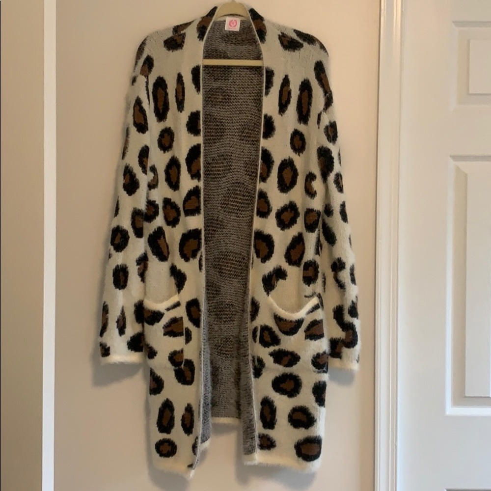 Leopard cardigan